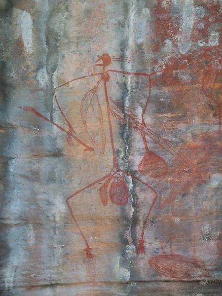dcp_1306.jpg - Paintings at Ubirr, Kakadu NP