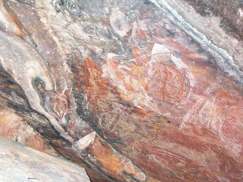 dcp_1323.jpg - Paintings at Ubirr, Kakadu NP